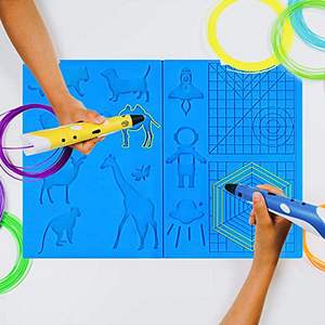 绘图工具3d打印笔硅胶设计垫，带手指档 - Product Image 5