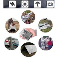 Kit de survie Bug Out Bag 16 en 1, équipement de survie d'urgence multifonctionnel, outils de randonnée et de camping pour les aventures en plein air