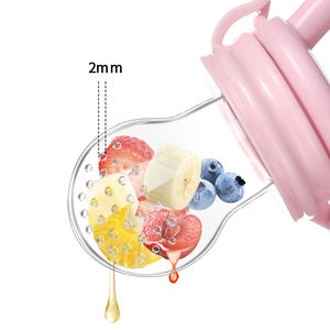 Venta al por mayor Alimentación del bebé Alimentador de frutas y verduras Seguridad <span class=keywords><strong>Silicona</strong></span> Niños pequeños Tetinas Chupetes para niños - Product Image 5