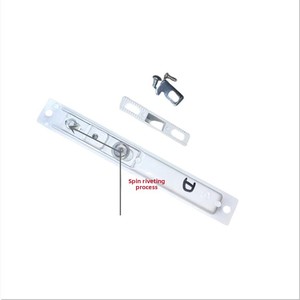 <span class=keywords><strong>Loquet</strong></span> de fenêtre en alliage d'aluminium pour portes coulissantes et fenêtres, design moderne et minimaliste, couleurs noir et blanc, composants en <span class=keywords><strong>PVC</strong></span>, facile à installer - Product Image 3