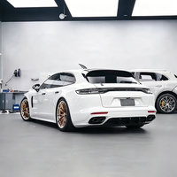 Spoiler Bibir Bumper Belakang Model SD Blade untuk Panamera 971 2017-2023