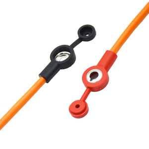 Aksesori kendaraan listrik tiga roda dua kustom 6 persegi 11/21cm koneksi kabel seri baterai PVC murni - Product Image 5