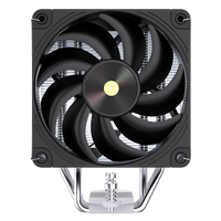 Enfriador de Aire para CPU LOVINGCOOL con Pantalla de Temperatura, 4 Tubos de Calor, Disipador de Calor de Cobre, Tapa Superior RGB, Ventilador de Enfriamiento para CPU Intel 1700 AM5 de 120 mm