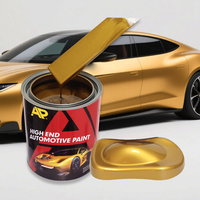 AP 1K114 Résine Acrylique Argentée Brun Doré Haute Brillance Liquide pour Revêtement Automobile, Bateaux et Plastiques – Peinture de Finition en Aérosol