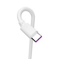 Nouveau câble de données à charge super rapide de Type c 5A, câble de charge de téléphone portable à port bleu