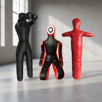 Mannequins de combat en forme de corps en matériau PU personnalisable pour le Taekwondo, le MMA, le grappling, l'Aïkido, le Judo, la boxe, le kick-boxing et le punching