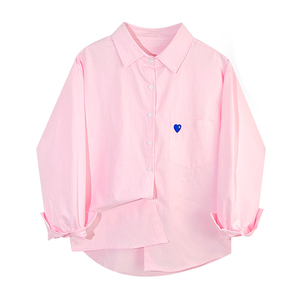 โรงงานผู้ผลิตเสื้อเชิ้ตแขนยาวหลากสีคุณภาพสูงสำหรับผู้หญิง คอลเลคชั่นใหม่ปี 2026 เสื้อคลุมลำลองทรงเข้ารูป - Product Image 6