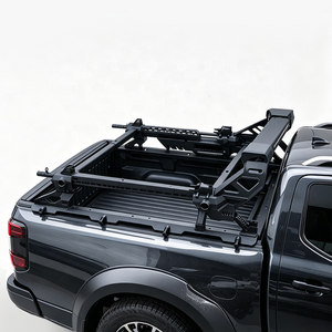 แร็คบรรทุกของสำหรับรถกระบะฟอร์ด เรนเจอร์ แร็ปเตอร์ T8 สีดำแบบ Heavy Duty สำหรับติดตั้งท้ายรถ สำหรับบรรทุกสัมภาระออฟโรด - Product Image 1
