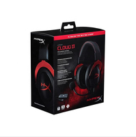 Hiper X Cloud II Headset Gaming Gamer, Headphone PC dengan Mikrofon
