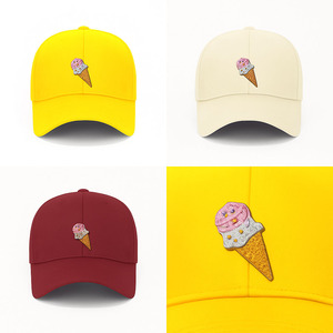Casquette de baseball avec broderie sur le thème du dessert - Product Image 2
