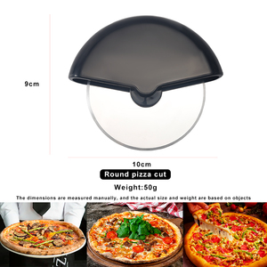 Cortador de Pizza Redondo de Acero Inoxidable ABS+430 Ecológico y Sostenible Personalizado con Logotipo - Product Image 2