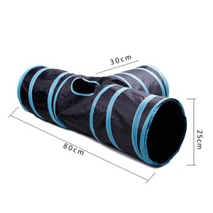 Tunnel pliable pour chat, jouets amusants pour chat, tunnel de jeu multiple pour chat, jouet tunnel pour chat - Product Image 5