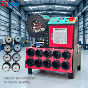 Presse à sertir hydraulique DX68 à <span class=keywords><strong>changement</strong></span> rapide pour flexibles 1/8-2 pouces, CE ISO 9001, 380V, force <span class=keywords><strong>de</strong></span> sertissage 560T, avec <span class=keywords><strong>roulement</strong></span> et télécommande - Product Image 6