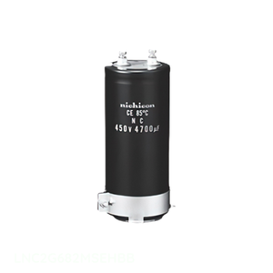 Condensador de Montaje en Chasis, Distribuidor Autorizado, 6800 uF, Aluminio, 6800UF, 20%, 400V, Tornillo, LNC2G682MSEHBB - Product Image 1