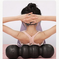 Rodillo de Espuma de Alta Densidad, Herramienta de Ejercicio y Terapia Física para Masaje de Cuello, Espalda, Piernas y Pies Yoga y Pilates