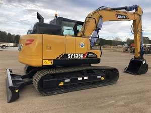 Excavadora Hidráulica SY135C de 13 Toneladas, Excavadora Mediana de Calidad Confiable a Precio Económico, Excavadoras Chinas sobre Orugas - Product Image 2