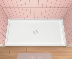 Base alta para <span class=keywords><strong>baño</strong></span> Oem forma rectangular Base <span class=keywords><strong>de</strong></span> ducha pequeña bandeja <span class=keywords><strong>de</strong></span> base <span class=keywords><strong>de</strong></span> ducha antideslizante - Product Image 4