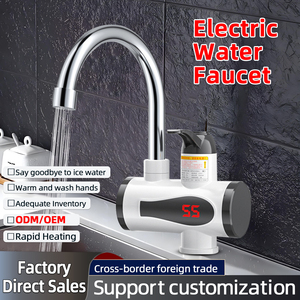 3000W 110V/220V Instant Electric Hot Water Faucet LED Display Stainless Steel <b>Heating</b> <b>Element</b> IPX4 Waterproof Under-Sink Hotel - Product Image 2