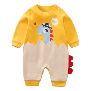 Factory Customization Cute Cartoon Baby Romper Long Sleeve Cotton Newborn Boy <strong>Girl</strong> Jumpsuit Soft Infant Toddler Clothes <strong>Onsie</strong> - Product Image 5