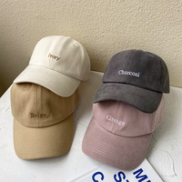 Casquette de Baseball Délavée Sport Homme 6 Panneaux Brodée, Qualité Marque, Logo Personnalisé, Casquette Dad Hat