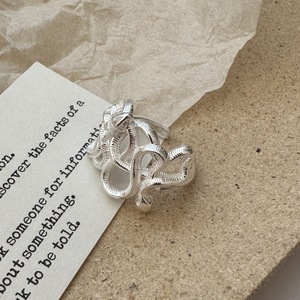 Anillo simple con forma de serpiente de plata esterlina S925 estilo retro coreano joyería fina al por mayor inspirada en el diseño de nicho - Product Image 2