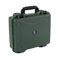 433414 Boîte de transport et de rangement portable en plastique rigide, étanche IP67, antichoc, pour équipement et instruments, avec mousse personnalisée