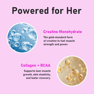Gomitas de Creatina de 5000 mg con Colágeno y BCAA, Suplemento Personalizado que Nutre el Cabello, la Piel y las Uñas, Favorece la Recuperación Muscular - Product Image 5