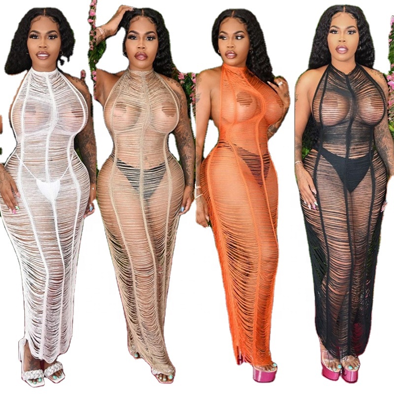 2021 Summer Clothes Sexy See Through 