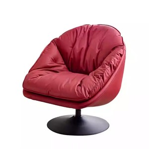 <span class=keywords><strong>Fauteuil</strong></span> pivotant de mode transfrontalière pour petits espaces Chaise de maison de style <span class=keywords><strong>coquille</strong></span> <span class=keywords><strong>d</strong></span>'<span class=keywords><strong>oeuf</strong></span> pour balcon et salon Chaise de canapé confortable - Product Image 4