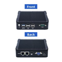 Mini PC industriel embarqué double réseau HT, sans ventilateur, faible consommation d'énergie, garantie 3 ans