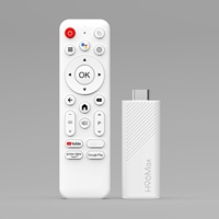 Mini TV Stick H96 Max H313 Android 14 TV Box Allwinner H313 2 Go de RAM 8 Go Wifi6 avec fonction d'assistant vocal Google