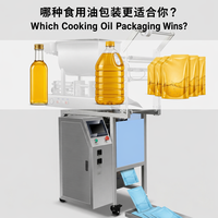 Machine d'emballage automatique de sachets d'huile comestible, remplisseuse et scelleuse de sachets liquides haute vitesse, certifiée CE ISO, usine OEM ODM