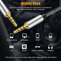 Câble audio Type-C vers double RCA 3,5 mm 6,5 mm en cuivre sans oxygène pour ordinateurs, smartphones, amplificateurs, enceintes – Câble répartiteur 2-en-1