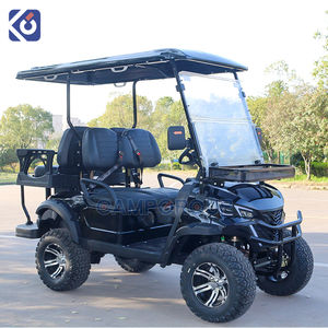 Сертифицированная CE литиевая 4-местная электрическая тележка для гольфа поднятая Клубная машина уличная легальная тележка для гольфа - Product Image 1