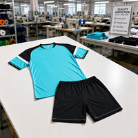 Camiseta de Fútbol Personalizada Aiju, Impresión por Transferencia de Calor, Transpirable, de Secado Rápido, 100% Poliéster, Uniforme de Equipo al por Mayor
