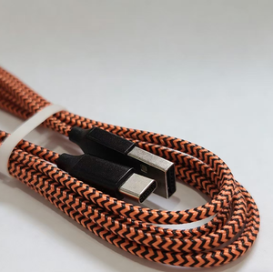 สายชาร์จเร็วแบบถัก 1 เมตร 3 ฟุต สำหรับ <span class=keywords><strong>I11</strong></span> X I7/8 USB Android USB C Type C รองรับการชาร์จเร็ว ขายส่ง - Product Image 2