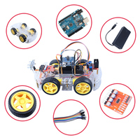 Kit électronique éducatif de robotique pour voiture, compatible Bluetooth, télécommande, jouets STEM pour robot R3 Raspberry Pi PCB Mate