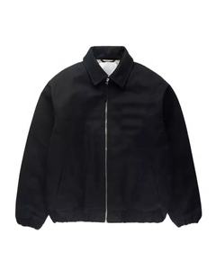 High Quality Custom Formal Embroidery Front Fashion Oversize Blanket Lined Zip-Up Cotton Chore Vintage <b>Work</b> <b>Jackets</b> for <b>Men</b> - Product Image 1