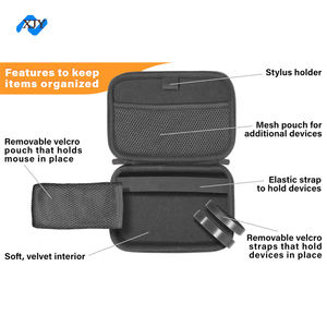 Estuche de Transporte de Material EVA Rígido Personalizado para <span class=keywords><strong>Microsoft</strong></span> Surface, Estuche de Almacenamiento para Ratón, Cargador, Cable y Bolígrafo - Solo Estuche - Product Image 2