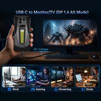 Teléfono Resistente 8849 Tank 5 con Proyector 5G, 18GB 512GB, Proyector DLP 2K, Chip 9400e, Pantalla AMOLED 3K, Batería de 17600mAh, Compatible con ESIM