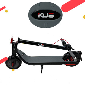 Trottinette électrique mini pliable portable à deux roues avec moteur sans balais, autonomie de 25-35 km, prise européenne, noire, unisexe - Product Image 2