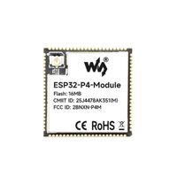 Carte de développement ESP32-P4 avec puce ESP32-C6, communication I2C, alimentation monophasée pour applications WiFi