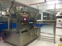 Machine de remplissage et de bouchage automatique pour sachets de yaourt, sachets en plastique, doypacks et sachets à bec verseur