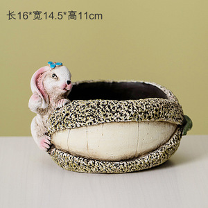 JM Vasi da Tavolo Classici Coreani Dipinti a Mano con Fiori Selvatici Assortiti, Vasi per Piante Succulente Vive da <span class=keywords><strong>Giardino</strong></span> - Product Image 6