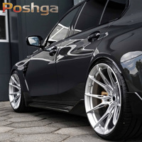 Rines de Aleación 5x120 5x112 5x114.3 de 18 19 20 21 Pulgadas, Rines Cóncavos Profundos Forjados para Autos Audi BMW E90 X3 X4 M5