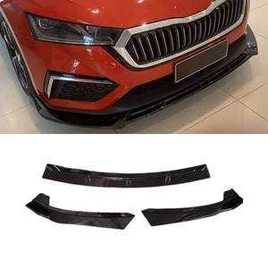 Protection de pare-chocs avant, spoiler, couvre-pare-chocs, lèvre de pare-chocs avant pour Skoda Octavia Pro 2021, kit carrosserie, accessoires auto - Product Image 2
