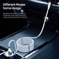 Kabel pengisi daya cepat, kabel Android mikro USB Tipe C Tipe C ke Tipe c, kabel pengisi daya Cepat 3 kaki 6 kaki 20W 60W PD