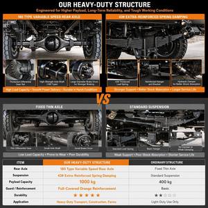 Tricycles électriques de fret Fengmade à <span class=keywords><strong>prix</strong></span> d'usine, personnalisables, 3 <span class=keywords><strong>roues</strong></span>, 1500W, 1800W, capacité de chargement de 1 tonne, <span class=keywords><strong>moto</strong></span>-tricycle électrique - Product Image 4