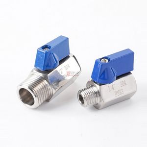 Безопасный и надежный RC NPT BSP 1000WOG PN63 нержавеющая сталь 304 316 ручной 1/4 "Мужской и Женский резьбовой мини-шаровой клапан - Product Image 6