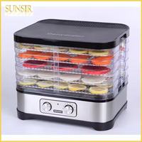 Appareils ménagers en acier inoxydable électrique séchoir à fruits déshydrateur pour viande fruits cuisine Mini déshydrateur alimentaire Machine